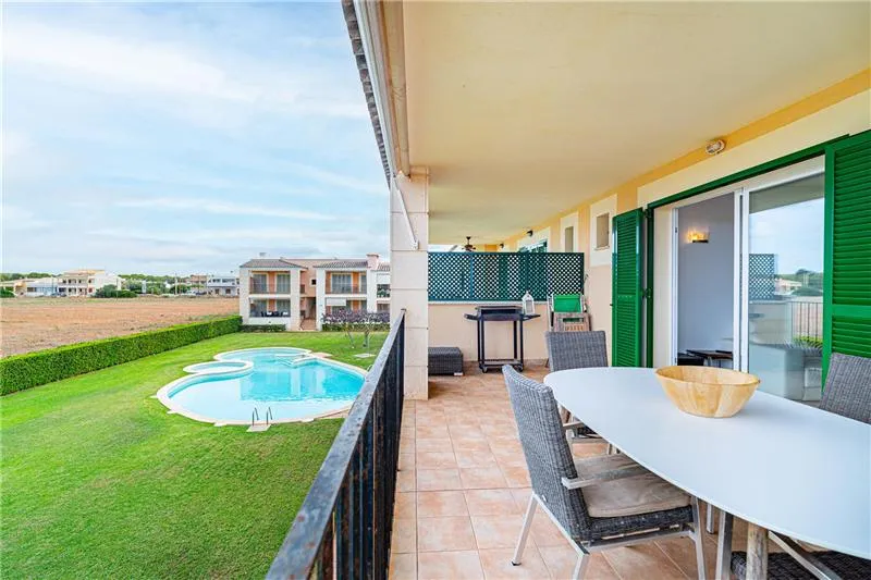 Pool - 1-room apartment in Llucmajor