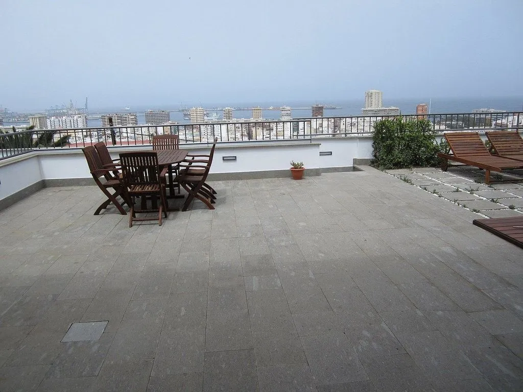 Terrasse - Chalet with Sea View and Pool in Triana