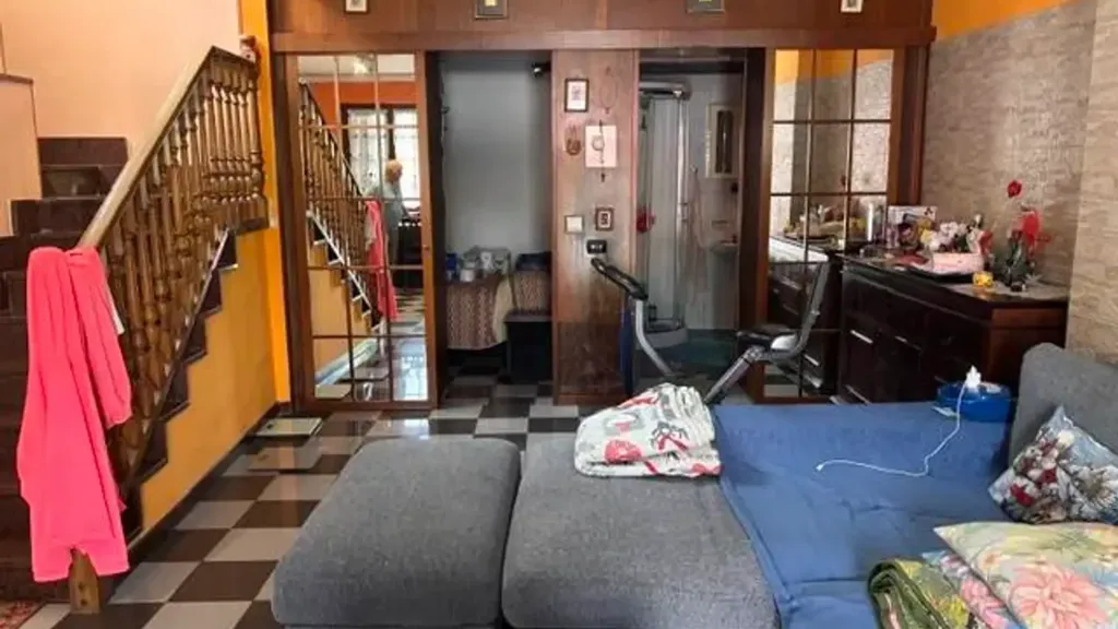 Séjour - Semi-detached House with Private Courtyard in Vigevano
