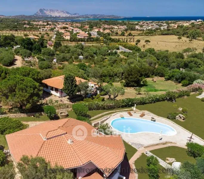 Vue aérienne - Villa with Sea View and Pool in San Teodoro