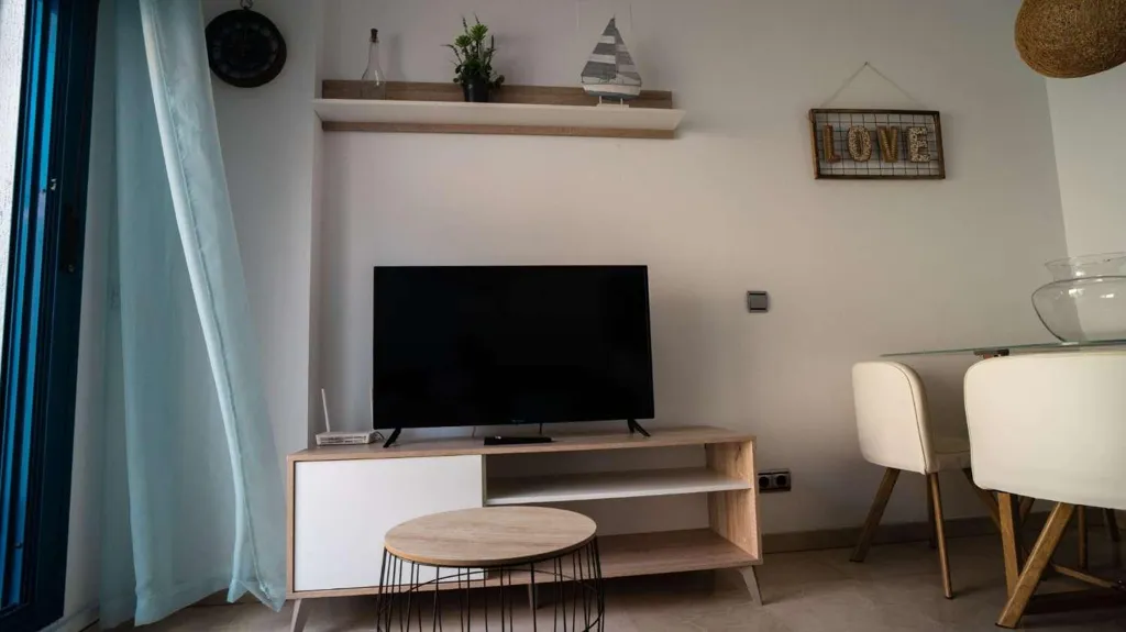 Séjour - 1-Bed Apartment with Pool in Benalmádena