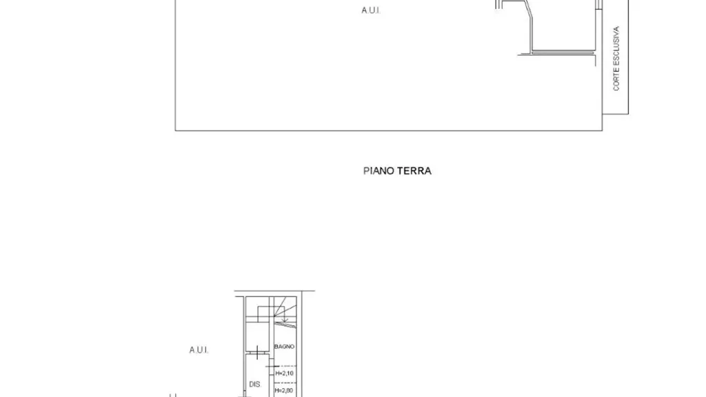 Plaan - Rustic Apartment with Private Garden in Sirmione
