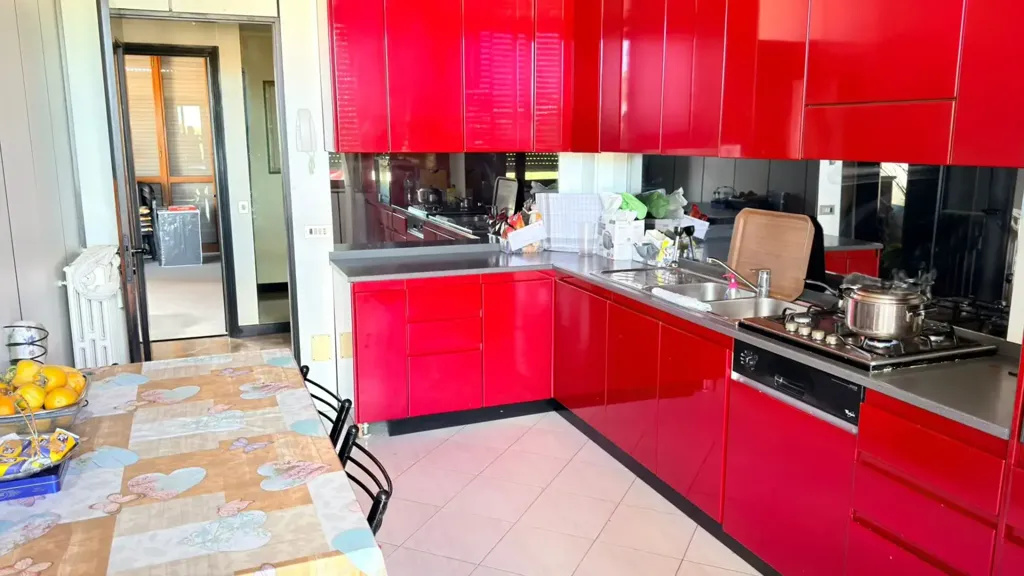 Köök - Penthouse with Panoramic Views in Florence