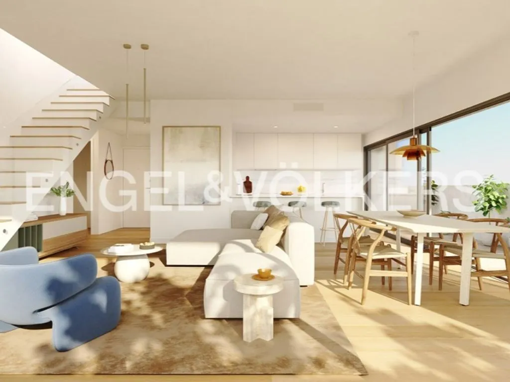 Séjour - Contemporary Flat with Pool in Faro