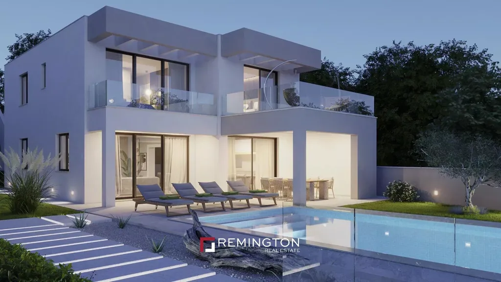 Bassein - Villa with Pool and Sea View in Istria