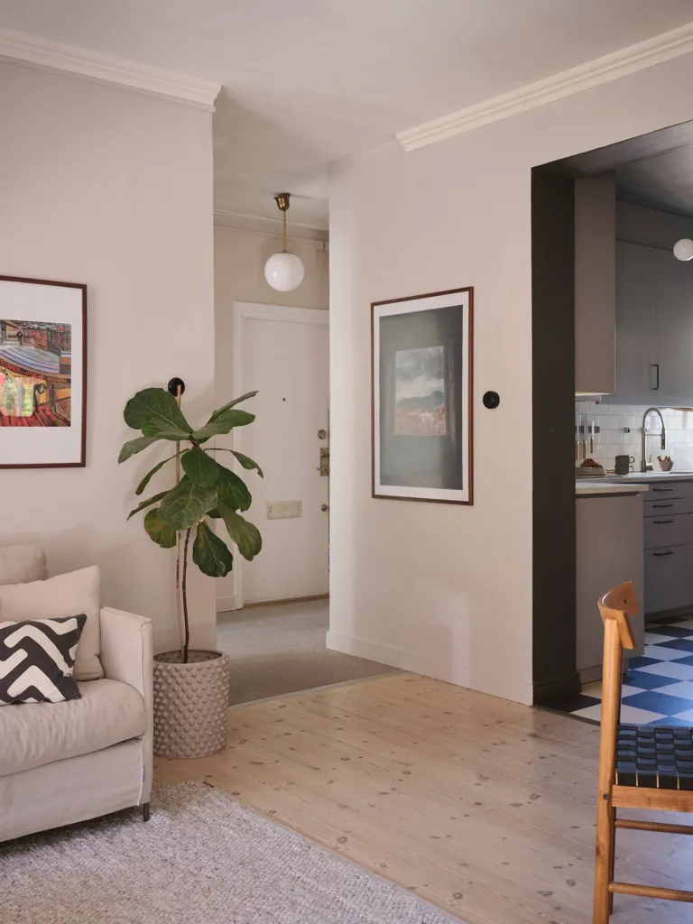 Elutuba - Funkistyle Flat with Balcony in Midsommarkransen