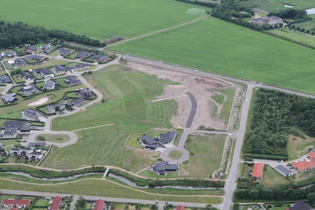 Vue aérienne - Year-Round Plot with 5G Coverage in Skjern