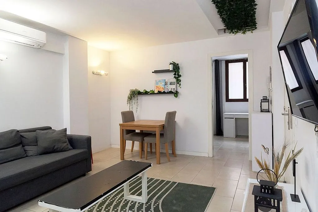 Living Room - Duplex with Terrace in La Salut, Barcelona