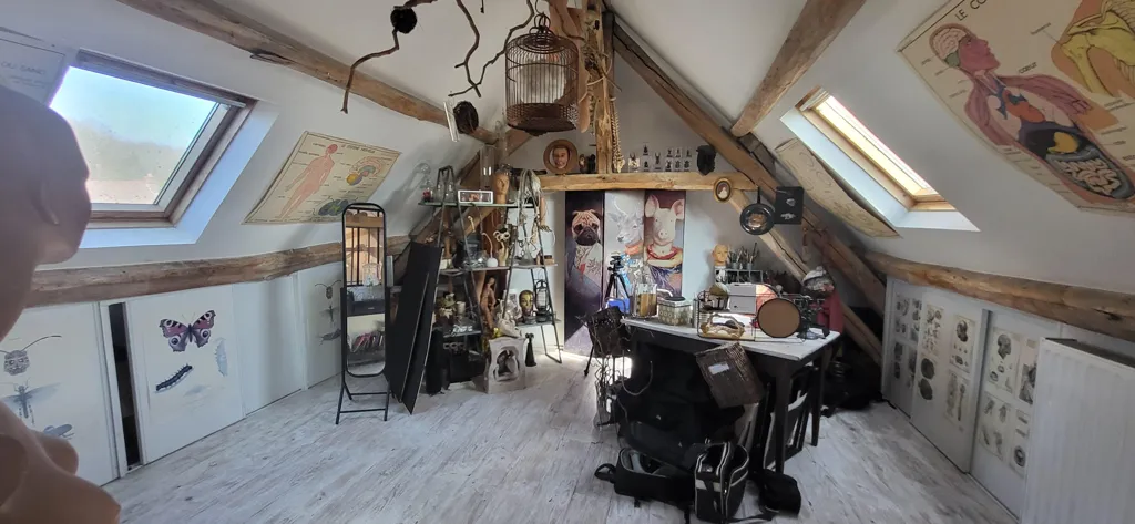 Bureau - Maison Atypique avec Jardin à Maintenon