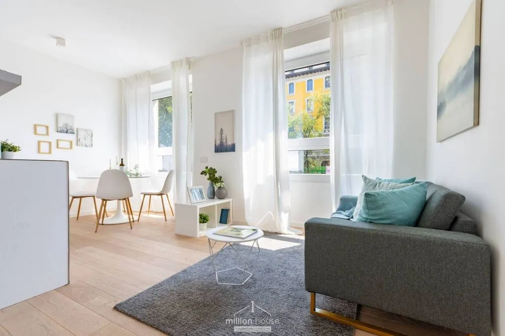 Séjour - Luxury Flat with High-End Finishes in Milan