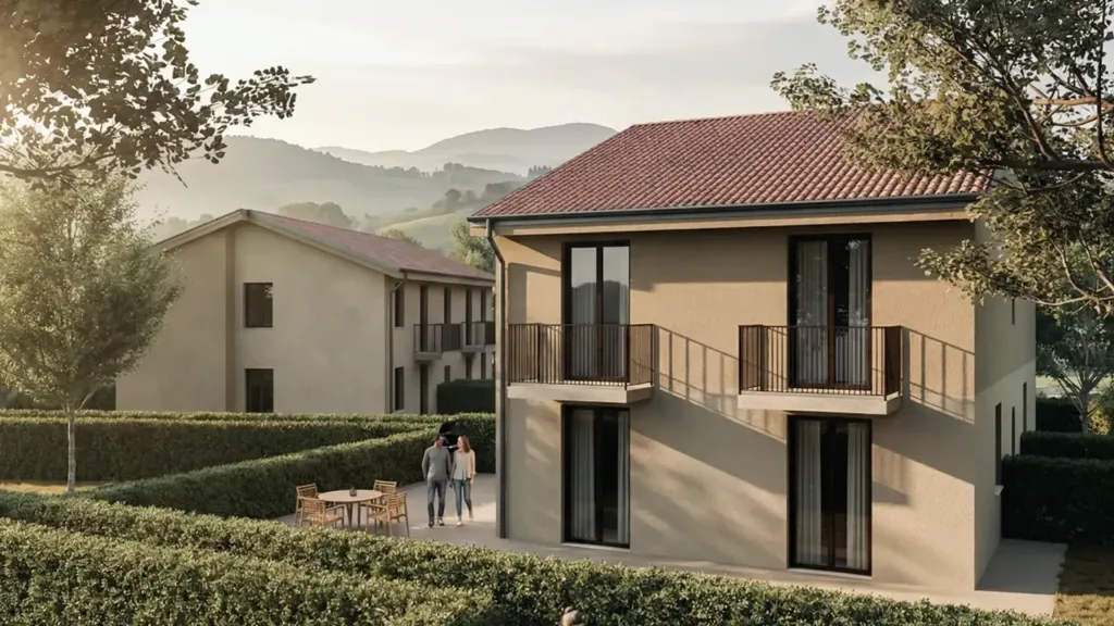 Villa with Four Sides Exposed in Altavilla Vicentina