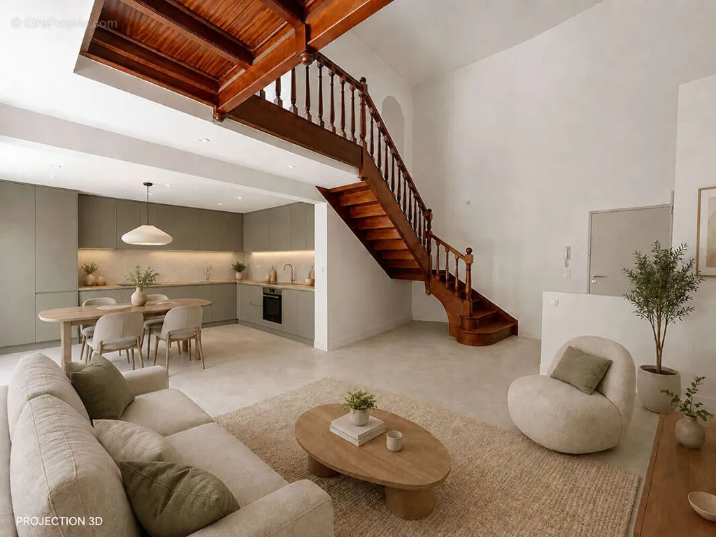 Soggiorno - Duplex Apartment with Three Terraces in Toulouse