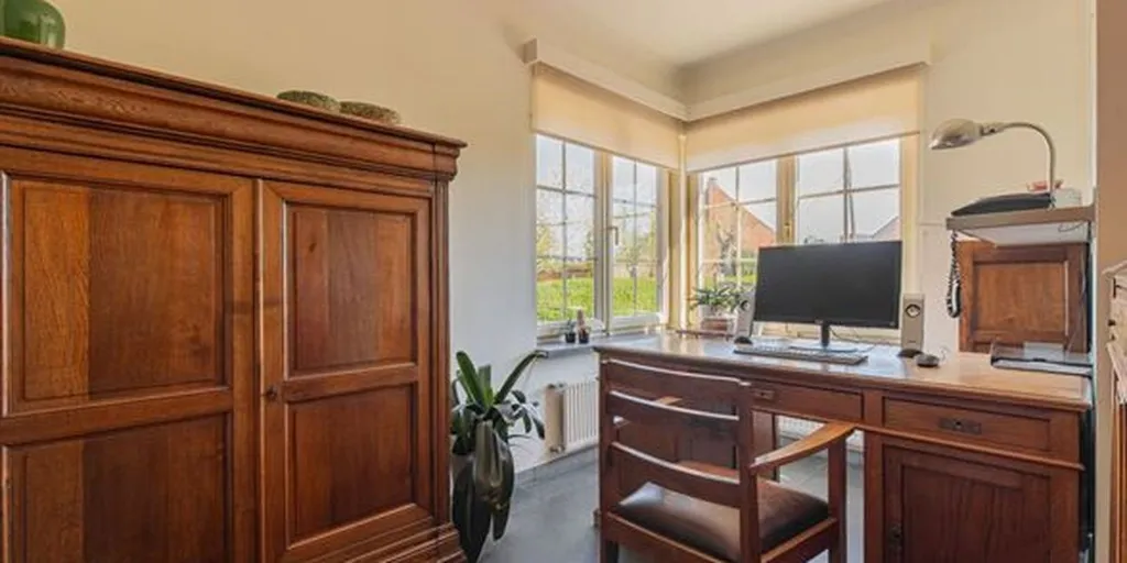 Bureau - Villa avec Jardin et Vue sur les Prairies à Breendonk