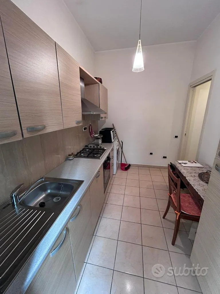 Köök - Rationalised Apartment in Cagliari Centre