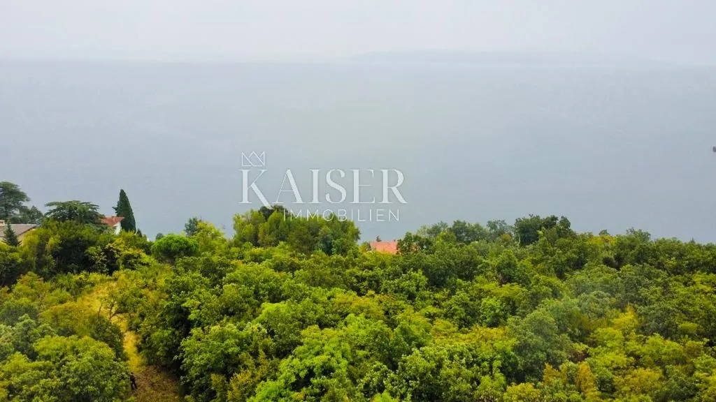 Vue aérienne - Building Land with Sea View in Medveja