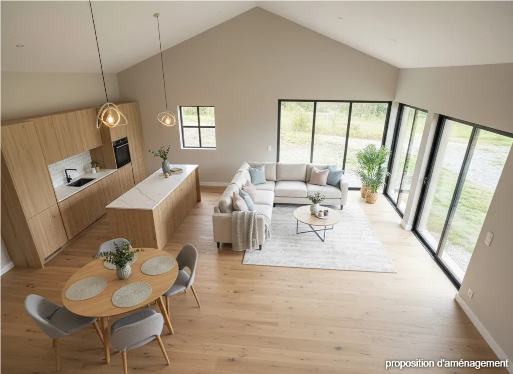 Salle à manger - Maison à Rénover avec Piscine à Bénesse-Maremne