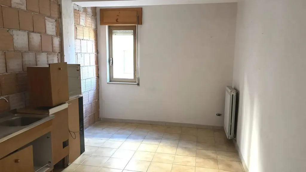Köök - Apartment with Balcony in Spezzano della Sila