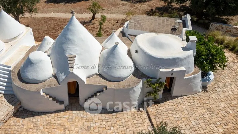 Vue aérienne - Trullo with Pool in Ostuni