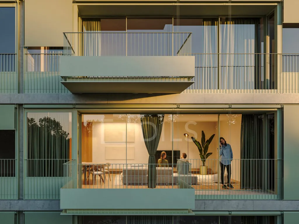 Balcony - Luxury Duplex Villa in Porto's Hollywood