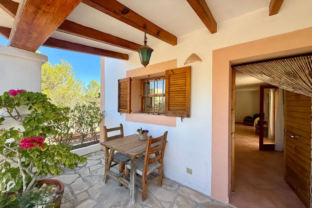 Terrasse - Mediterranean Villa with Pool in San Jose, Ibiza