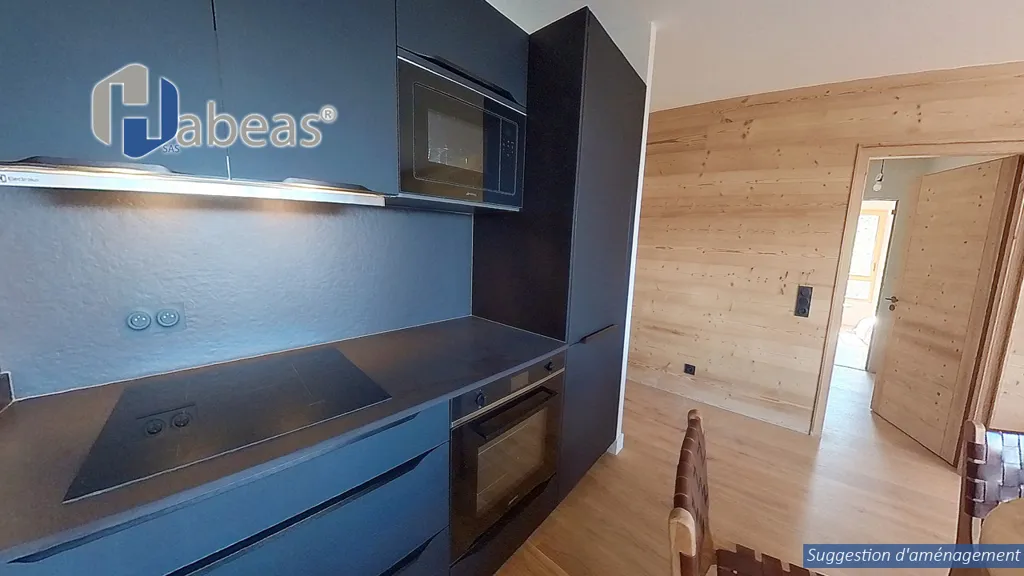 Cucina - Apartment with Balcony and Ski Locker in Alpe d'Huez