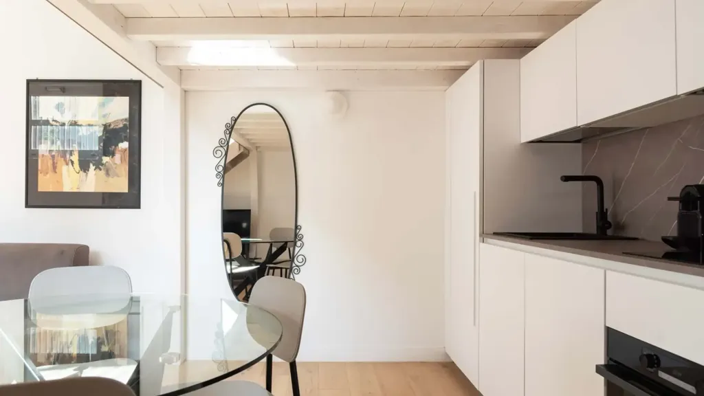 Cuisine - Stylish Studio with Mezzanine in Milan