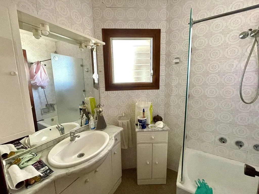 Salles de bain - Apartment with Terrace in Maó Centre