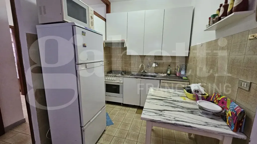 Cuisine - 3-Bedroom Apartment with Balcony in Scalea