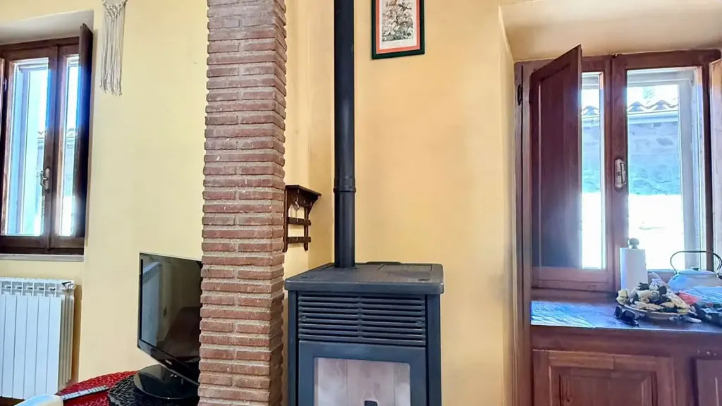 Séjour - Rustic Apartment with Panoramic View in Baschi