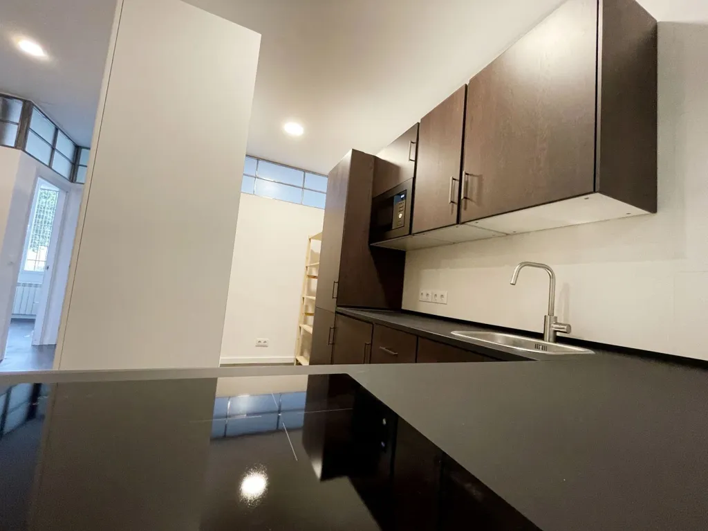 Köök - Modern Flat with River View in Arganzuela