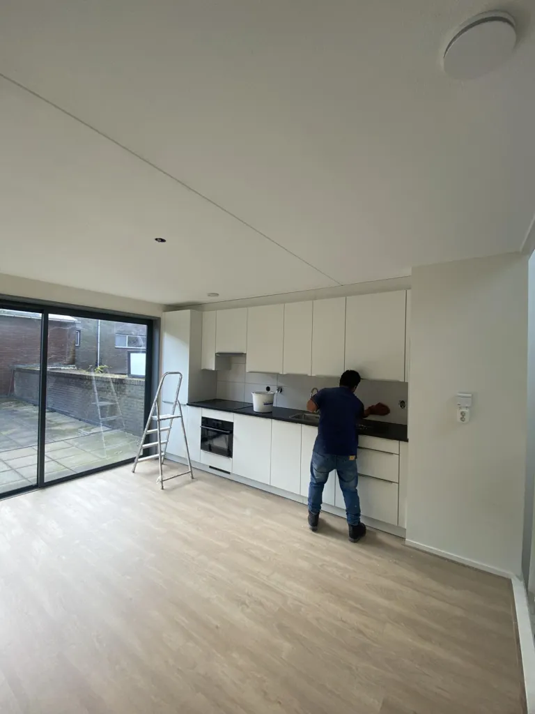 Köök - South-Facing Apartment in Amsterdam