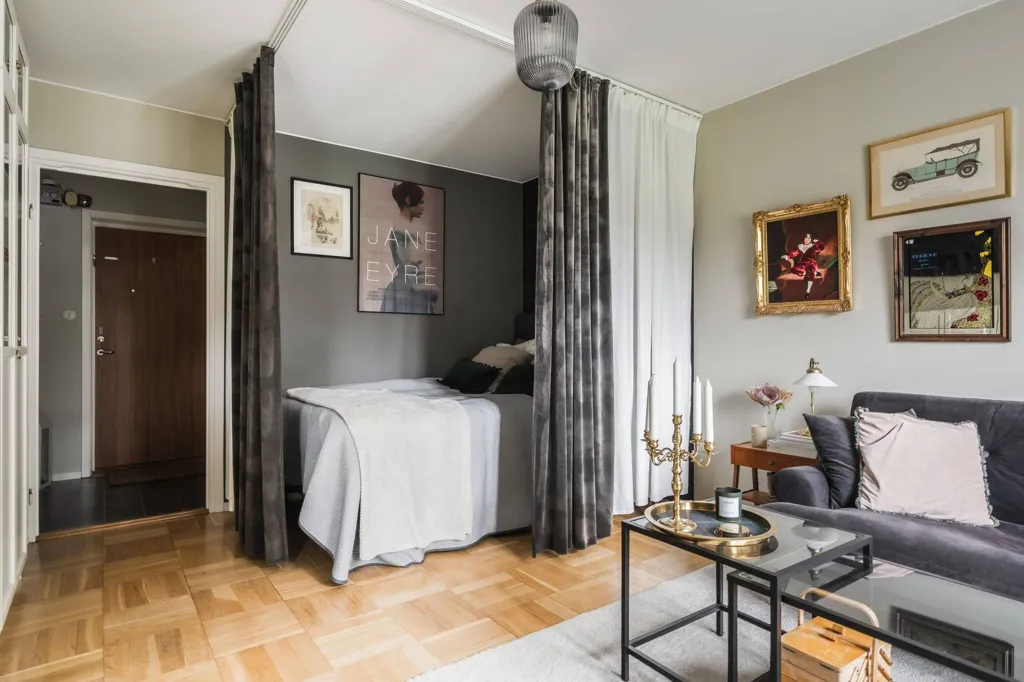 Séjour - Stylish Apartment with Garden Access in Gavle