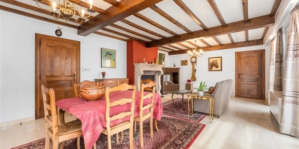 Sala da pranzo - Characterful House with Terrace in Evergem