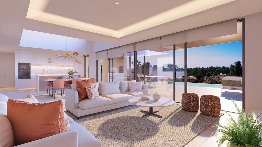 Séjour - Modern Villa with Infinity Pool in Estepona