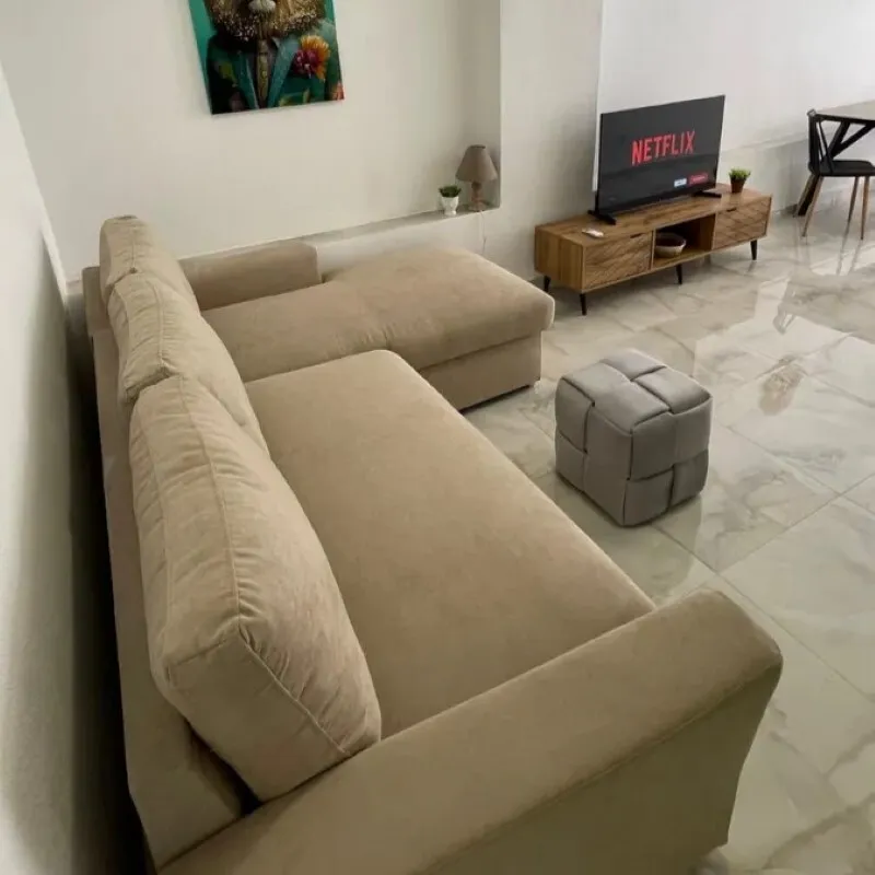 Wohnzimmer - Ground Floor Flat with Air Conditioning in Thessaloniki