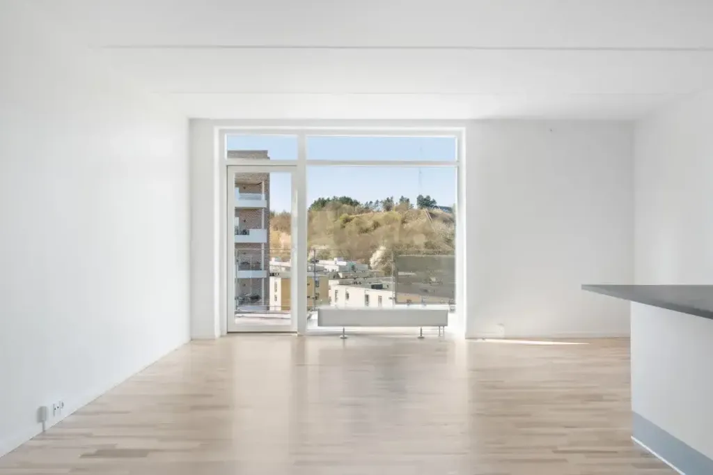 Living Room - Apartment with Terrace in Aalborg