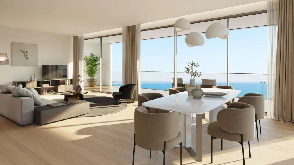Salle à manger - 2 Bedroom Apartment with Pool in Cascais