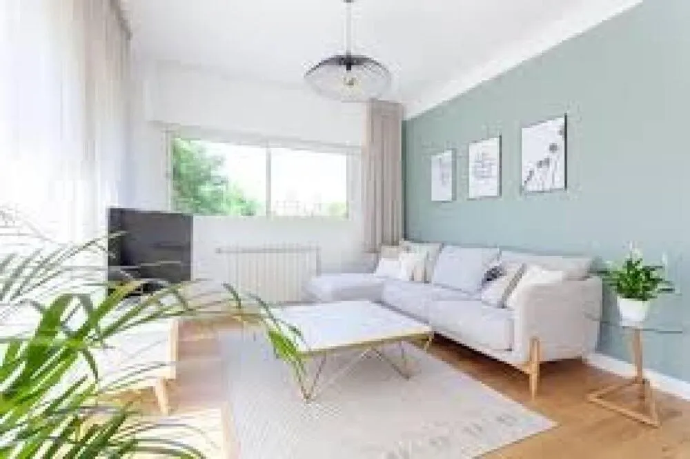 Living Room - Studio with Balcony near Lac d'Aureilhan