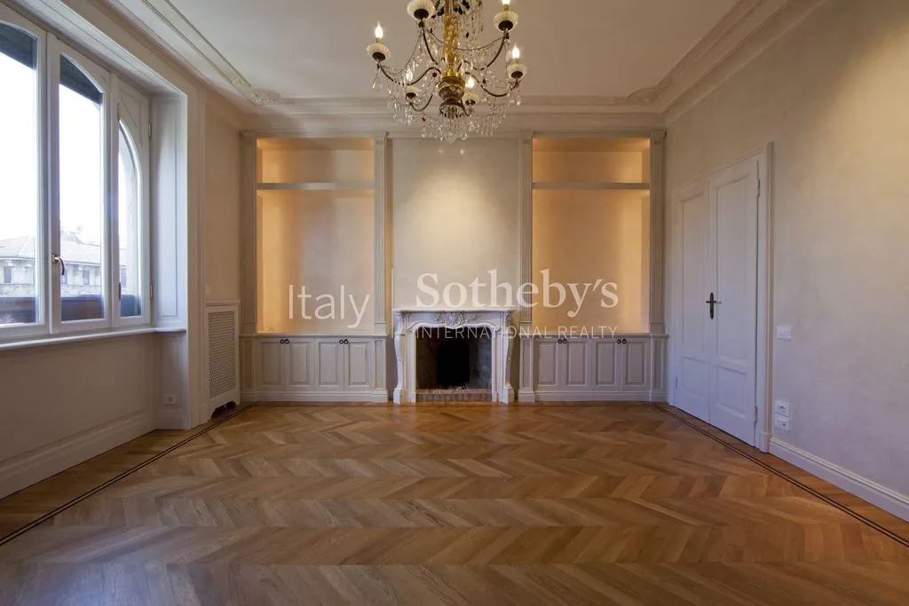 Soggiorno - Luxury Apartment with Balcony in Milan