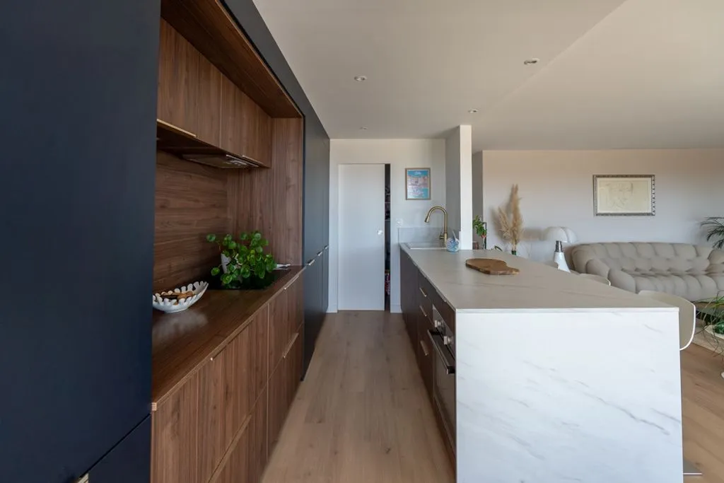 Kitchen - Luxury Apartment with Sea View in Sète