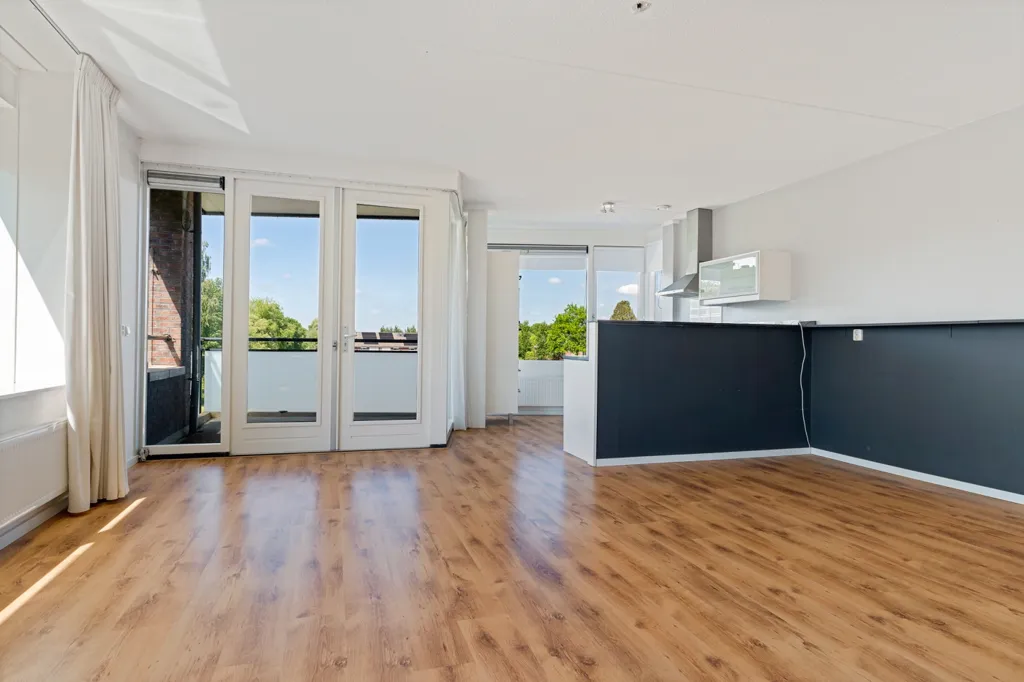 Séjour - Portiekflat with Balcony in Enschede