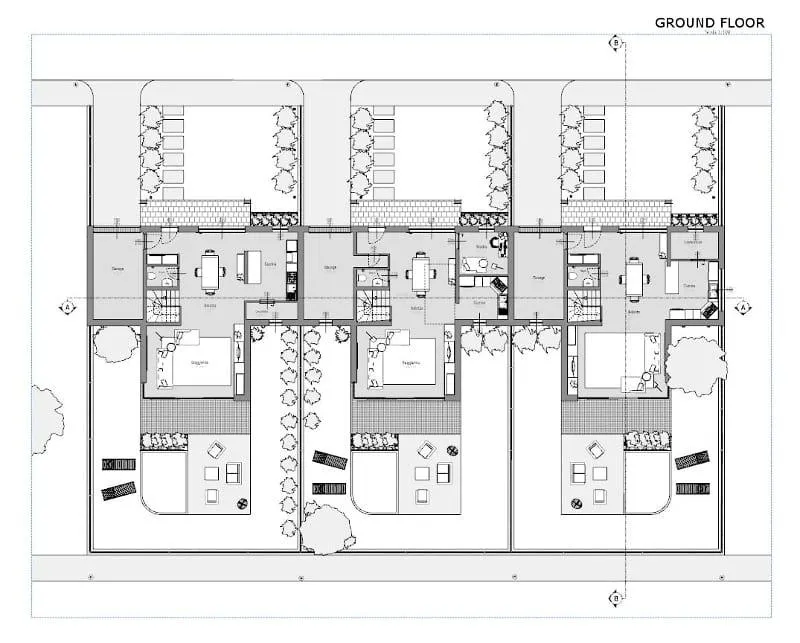 Plan - Terrain 4 pièces à Alcalá de Guadaíra