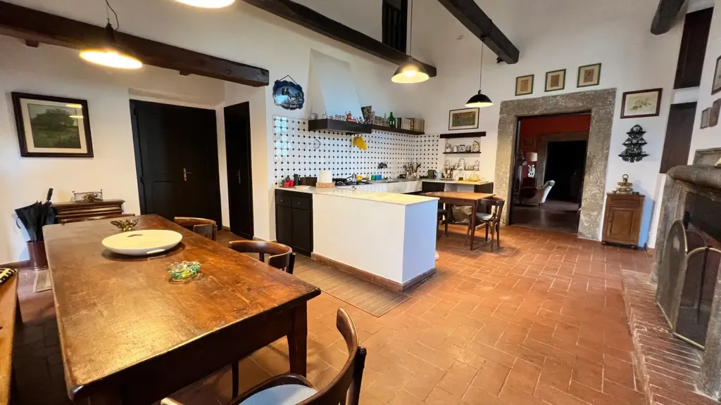 Söögituba - Noble Apartment in Historic Castle, Morlupo