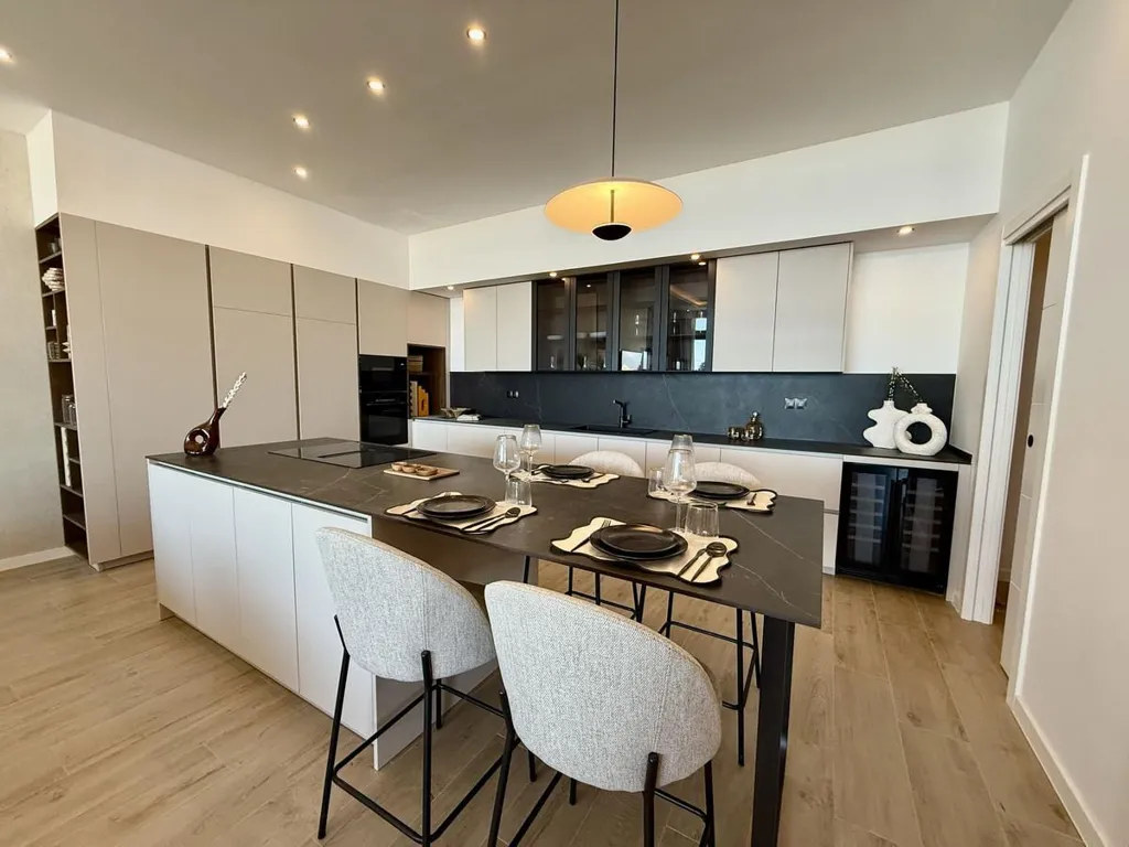 Kitchen - Modern Villa with Sea Views in Benalmádena
