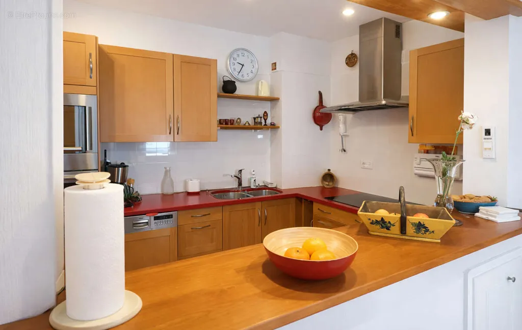 Cuisine - Appartement avec Terrasse Vue Mer à Pornichet