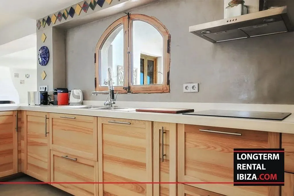 Cuisine - Chalet with Pool and Sea View in Cala Vedella