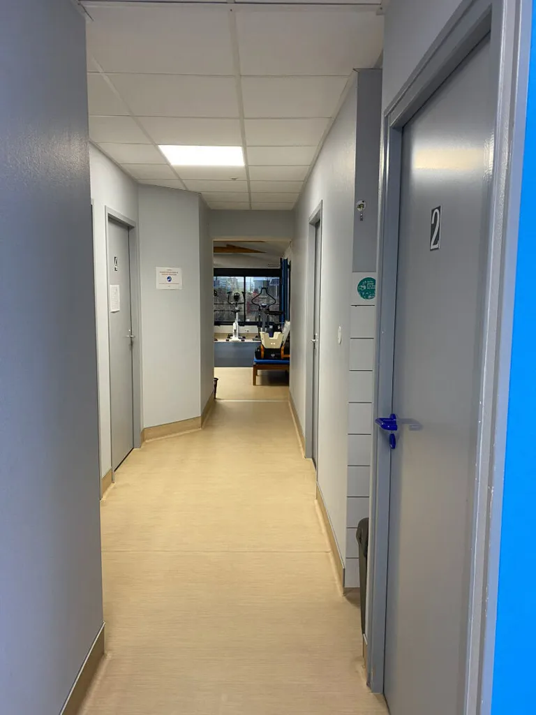 Hallway - Detached House with Covered Pool near Vesoul