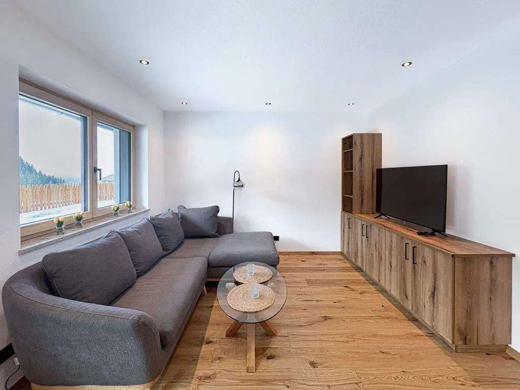 Wohnzimmer - Gartenwohnung mit Bergblick in Aurach