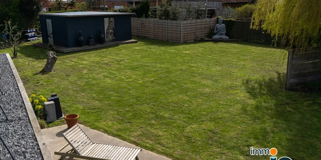 Jardin - Maison avec Grand Jardin à Bredene, Proche de la Mer