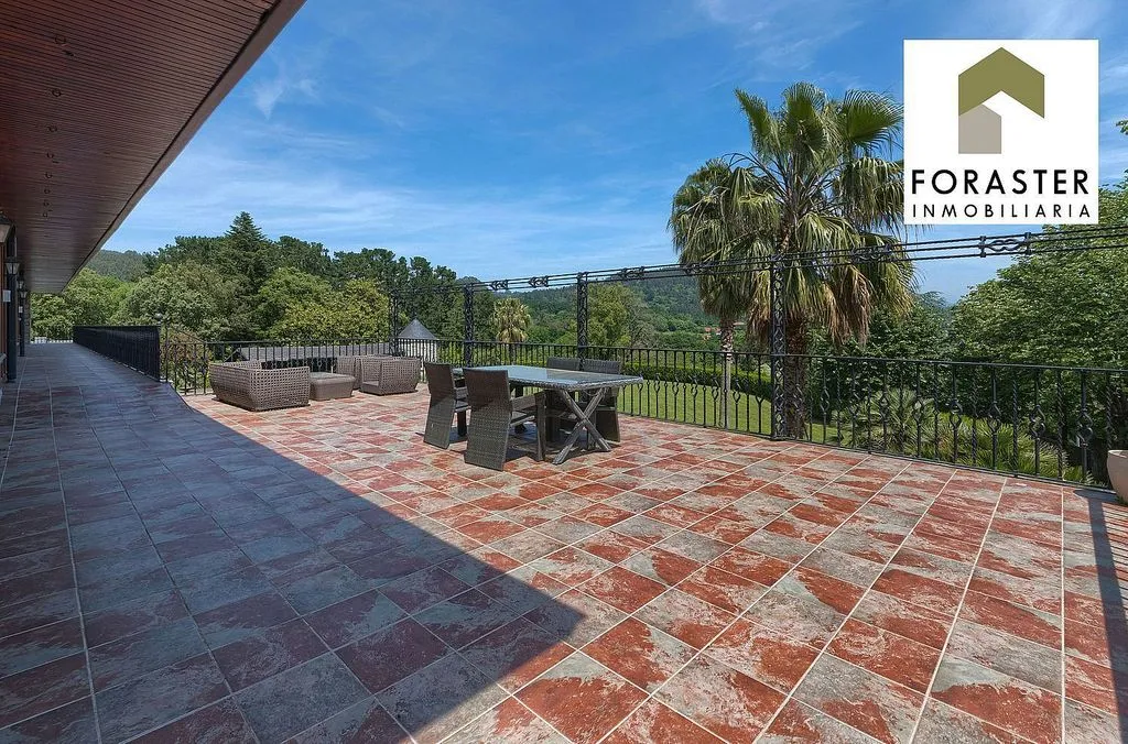 Terrasse - Chalet with Pool and Terrace in Loiu